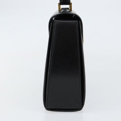 Celine Vintage Convertible Turnlock Top Handle Bag Leather