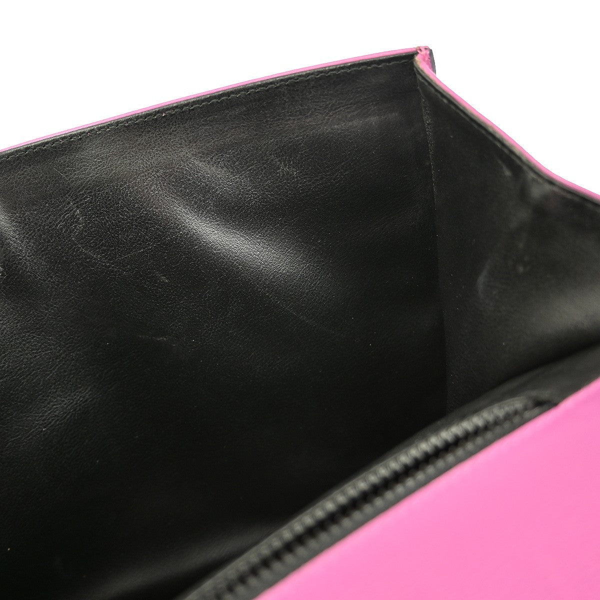 Celine Circle logo Leather