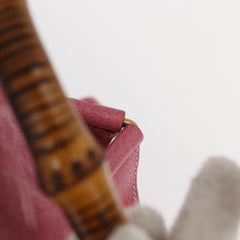 Gucci Vintage Bamboo Backpack Suede