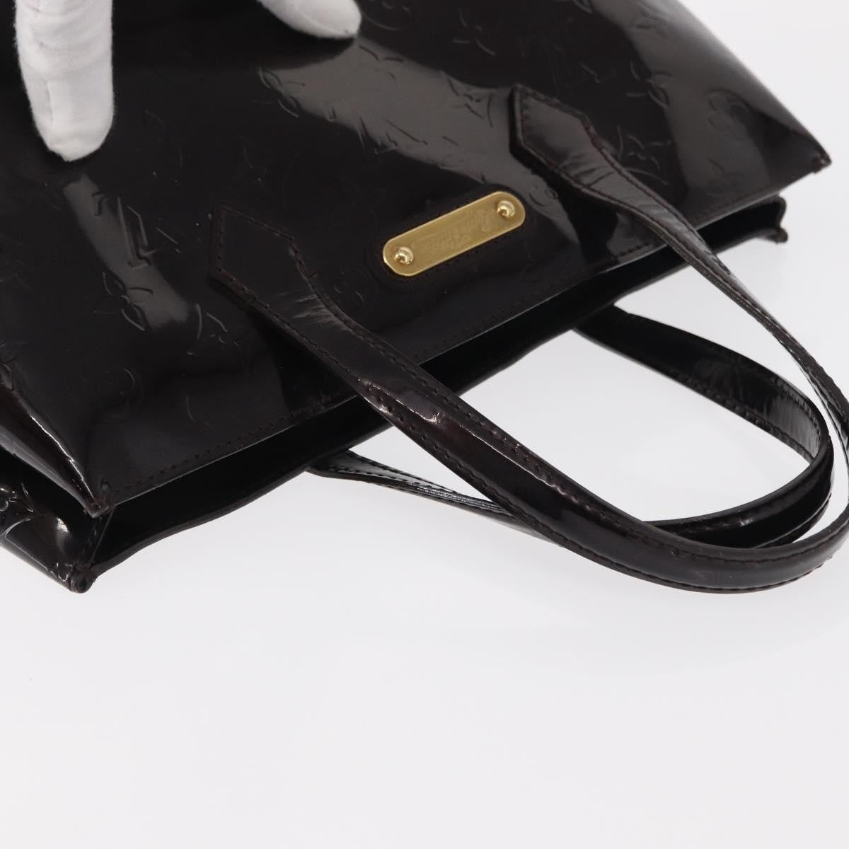 Louis Vuitton Wilshire Handbag Monogram Vernis