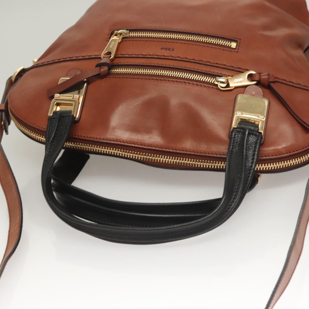 Chloe Angie Tote Leather