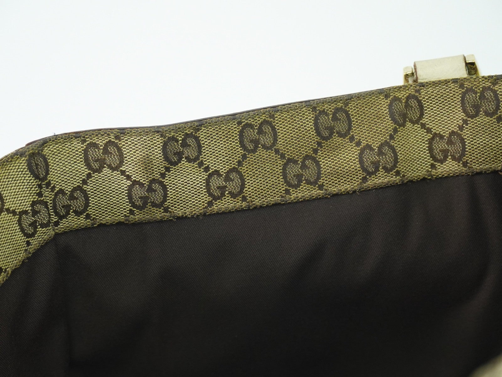 Gucci Abbey Leather with Gold hardware