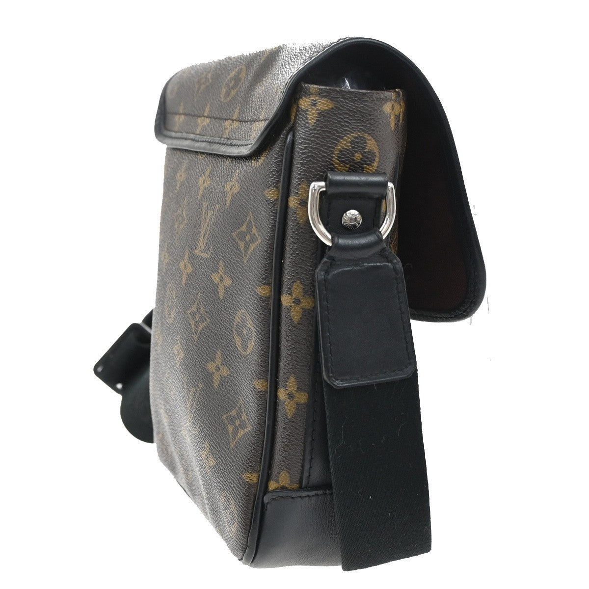 Louis Vuitton Bass Messenger Bag Macassar Monogram Canvas