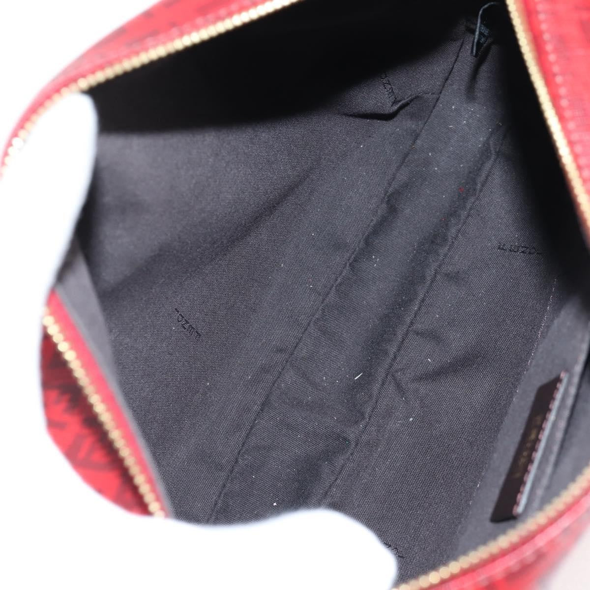 Fendi Front Pocket Messenger Bag Zucchino Coated Canvas