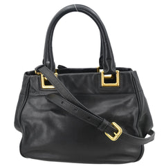 Prada Convertible Bow Tote Soft Calf