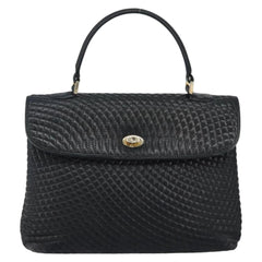Bally Vintage Handbag Quilted Leather