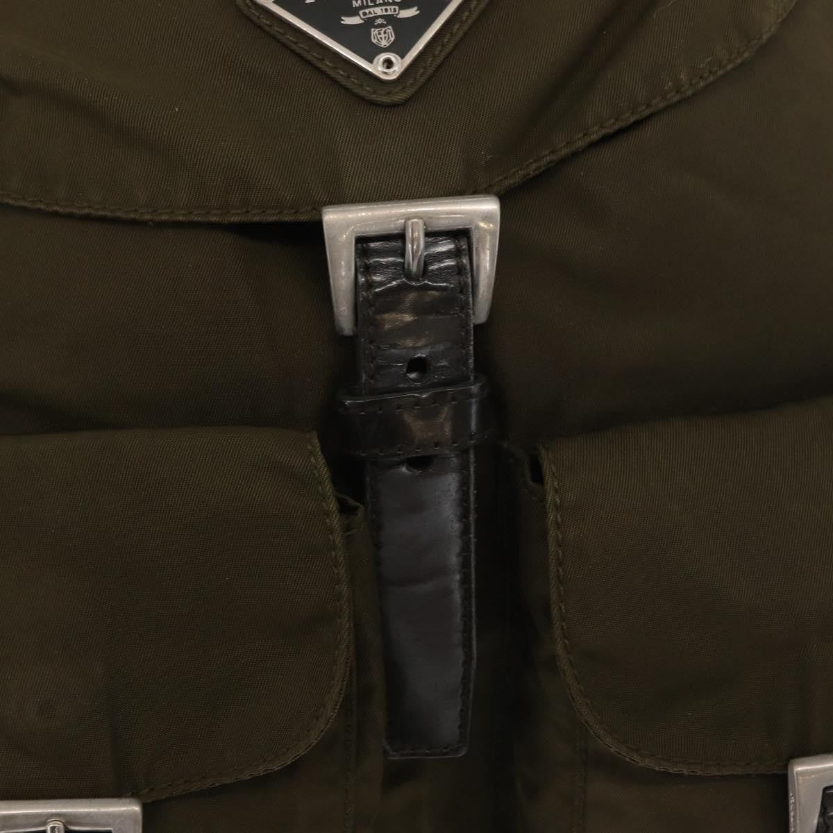 Prada Double Front Pocket Backpack Tessuto