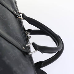 Louis Vuitton Keepall Bandouliere Bag Monogram Eclipse Split Canvas