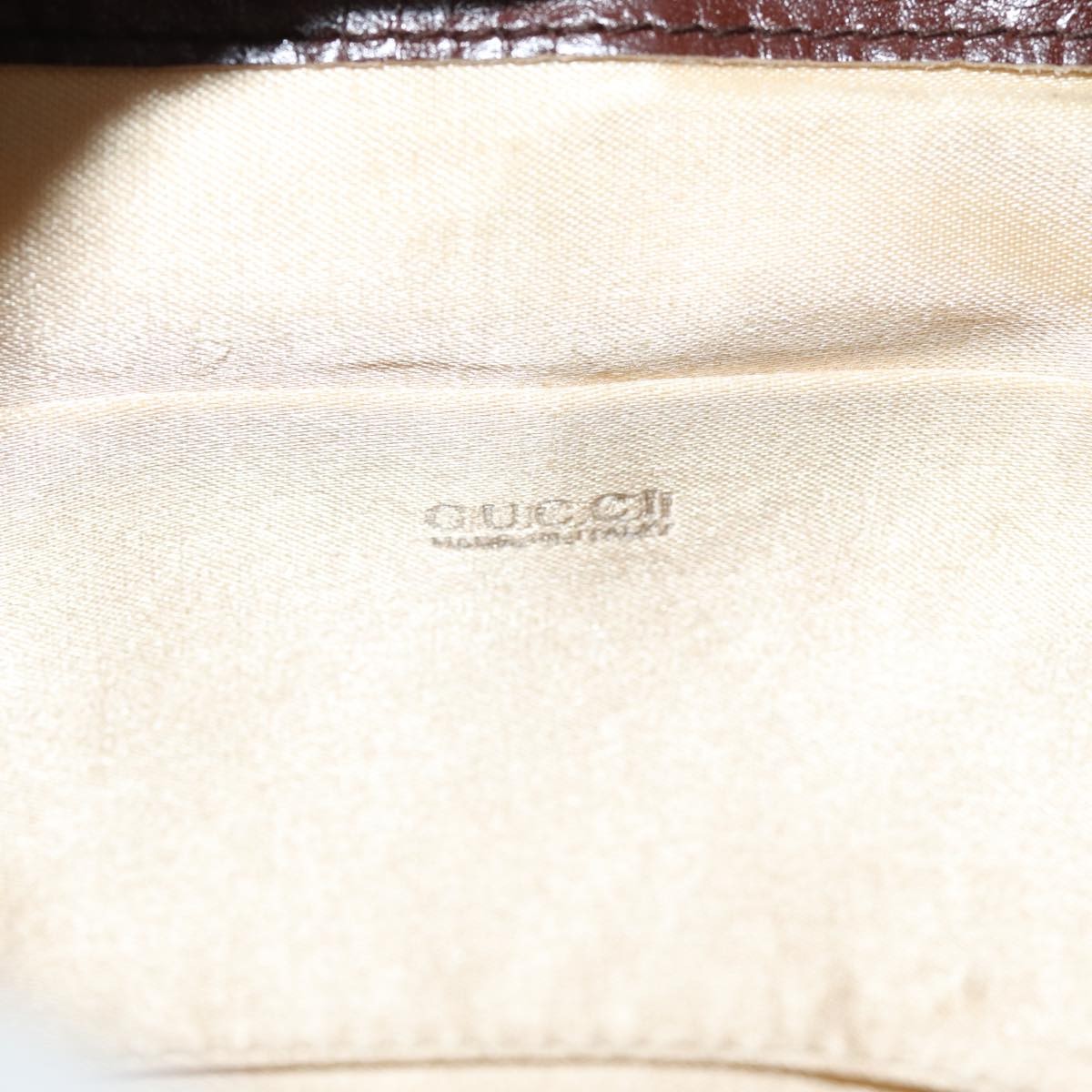 Gucci Vintage Bamboo Backpack Patent