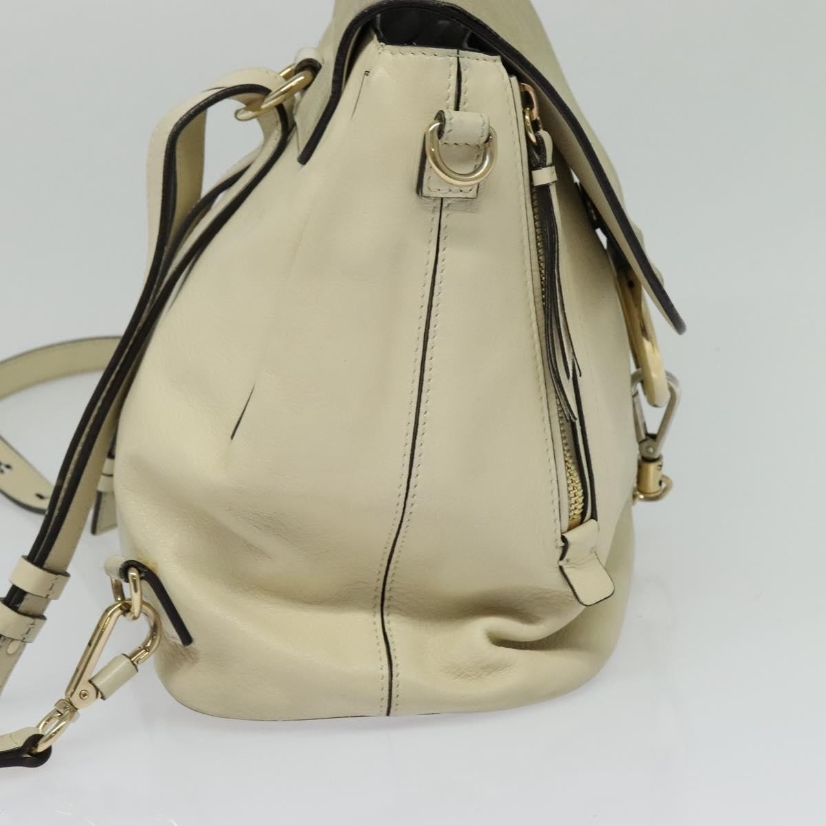 Chloe Faye Backpack Leather and Suede