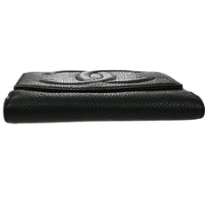 Chanel Timeless Trifold Wallet Leather