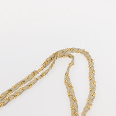 Bally Vintage Chain Shoulder Bag Quilted Leather