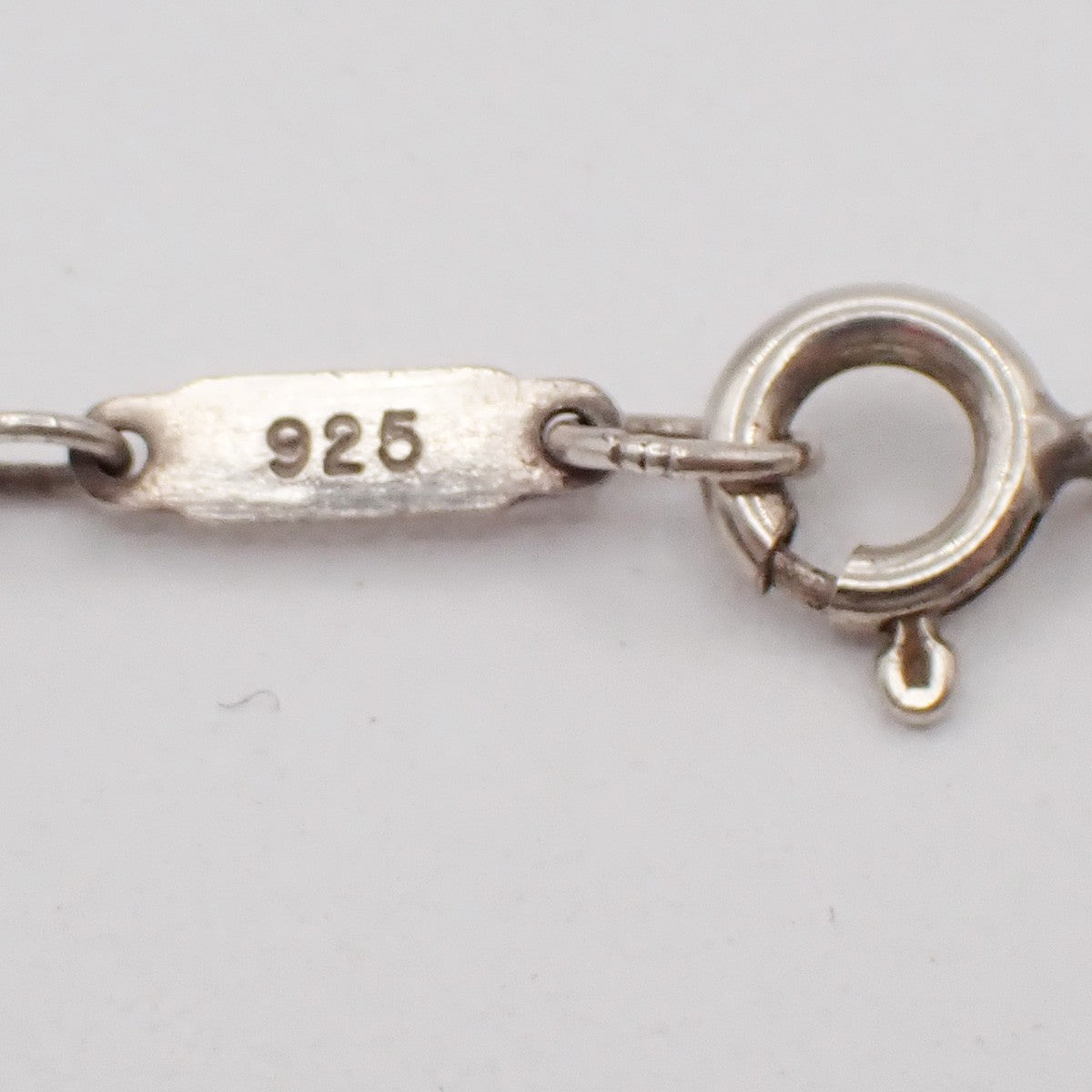 Tiffany & Co. Elsa Peretti Open Heart Pendant Necklace Sterling Silver