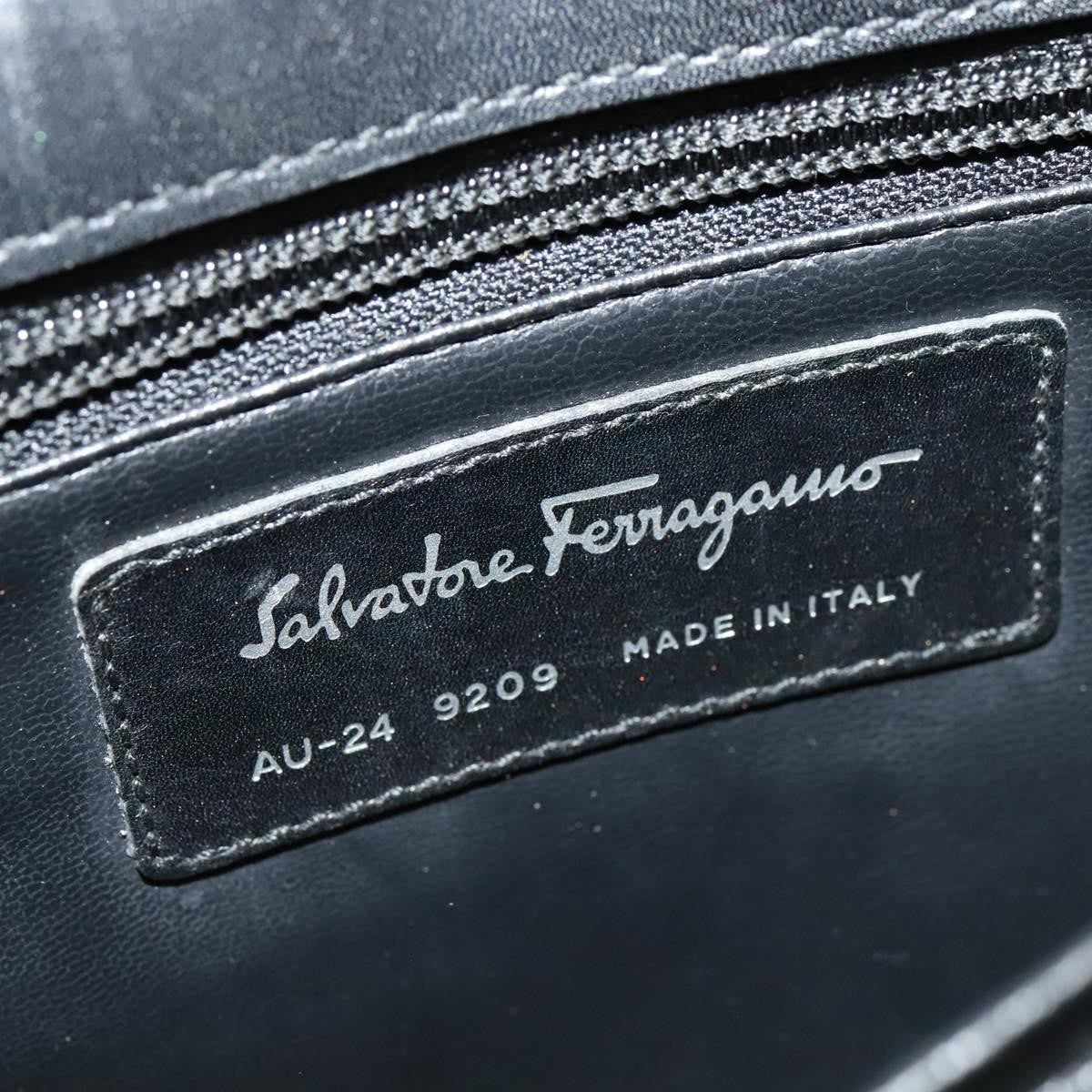 Salvatore Ferragamo Vintage Gancini Pochette Leather
