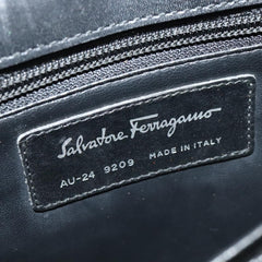 Salvatore Ferragamo Vintage Gancini Pochette Leather