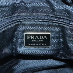 Prada Chain Shoulder Bag Quilted Tessuto