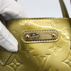 Louis Vuitton Wilshire Handbag Monogram Vernis