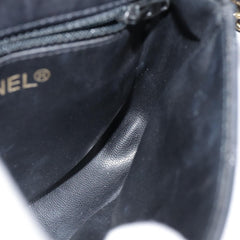 Chanel Waist Belt Bag Quilted Shiny Calfskin