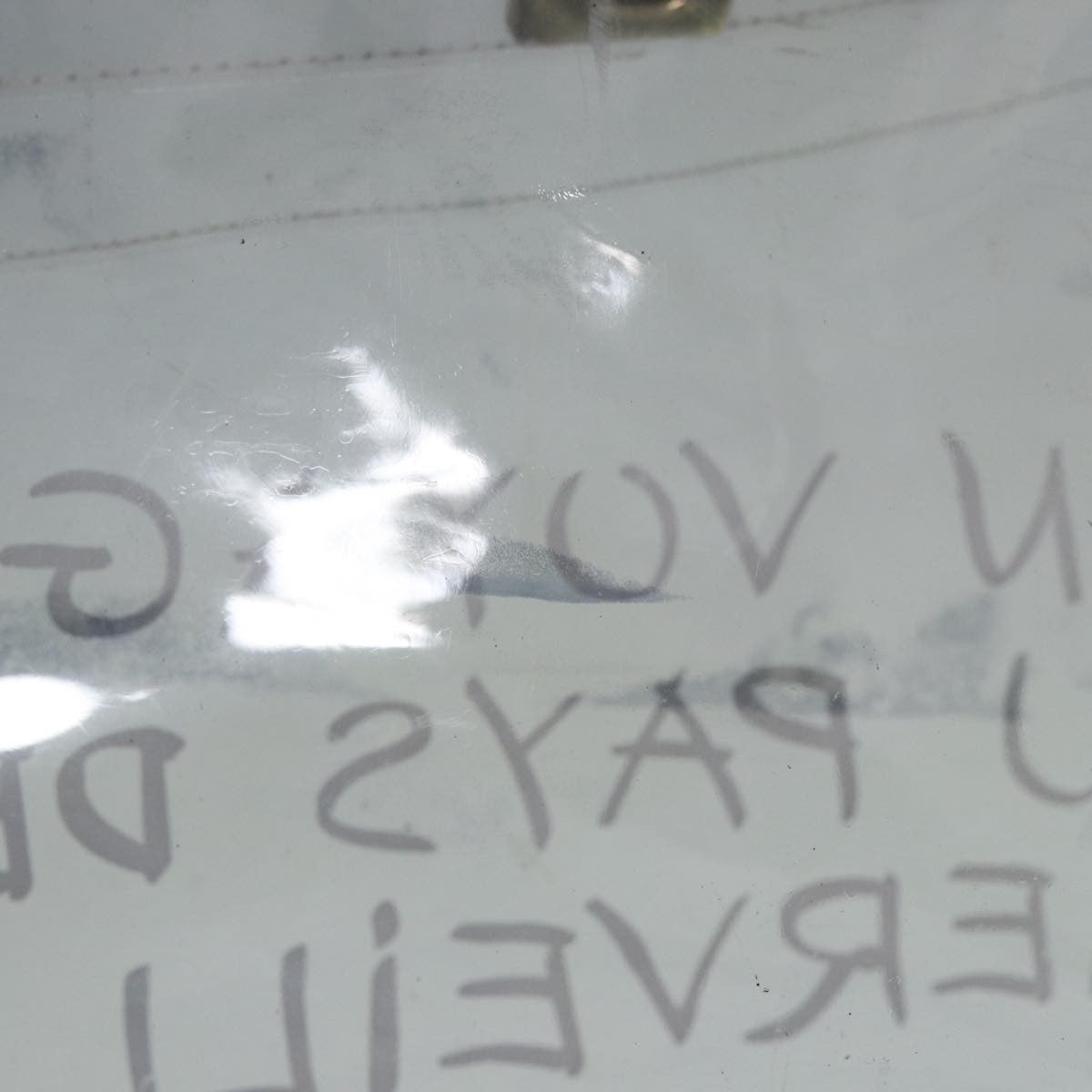 Hermes Kelly Handbag Vinyl