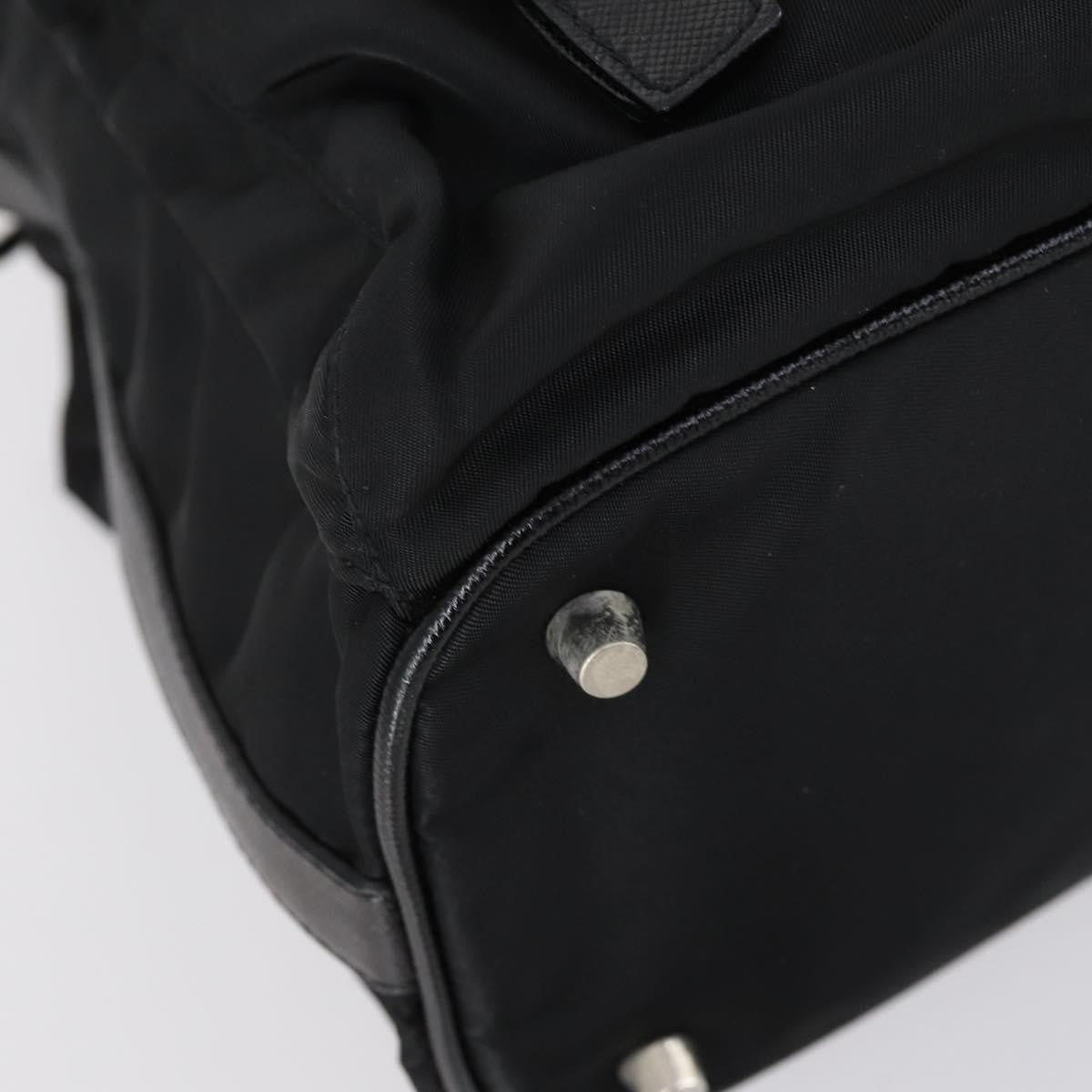 Prada Double Pocket Shoulder Bag Tessuto