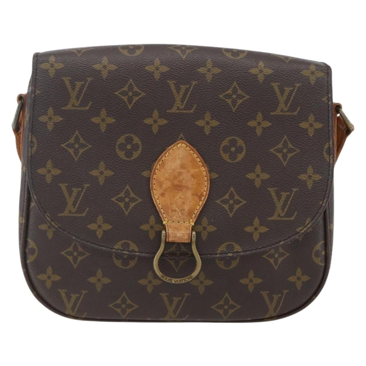 Louis Vuitton Saint Cloud Handbag Monogram Canvas