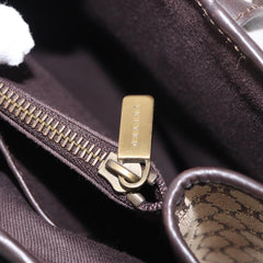 Celine Vintage Macadam Handbag Canvas