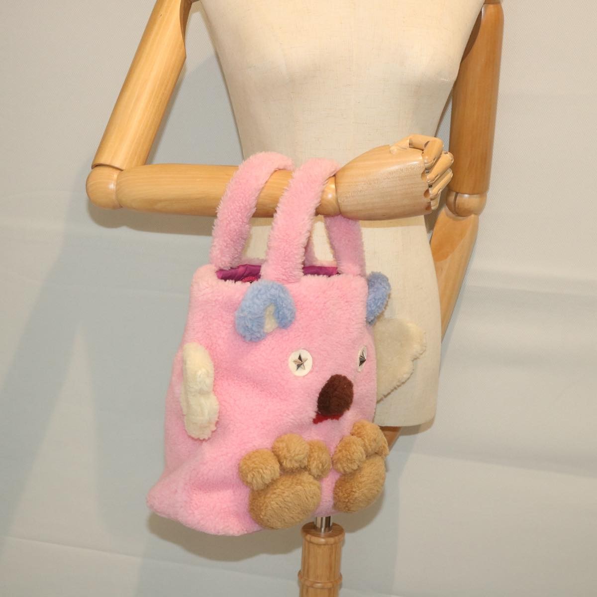 Gucci Flying Bear Handbag Wool