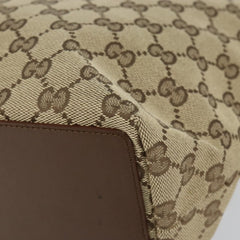 Gucci Vintage Bucket Shopping Tote GG Canvas