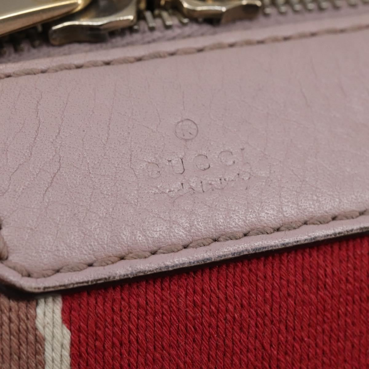 Gucci Vintage Web Boston Bag GG Canvas