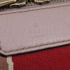 Gucci Vintage Web Boston Bag GG Canvas