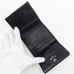 Chanel Bi-Fold Wallet Quilted Patent