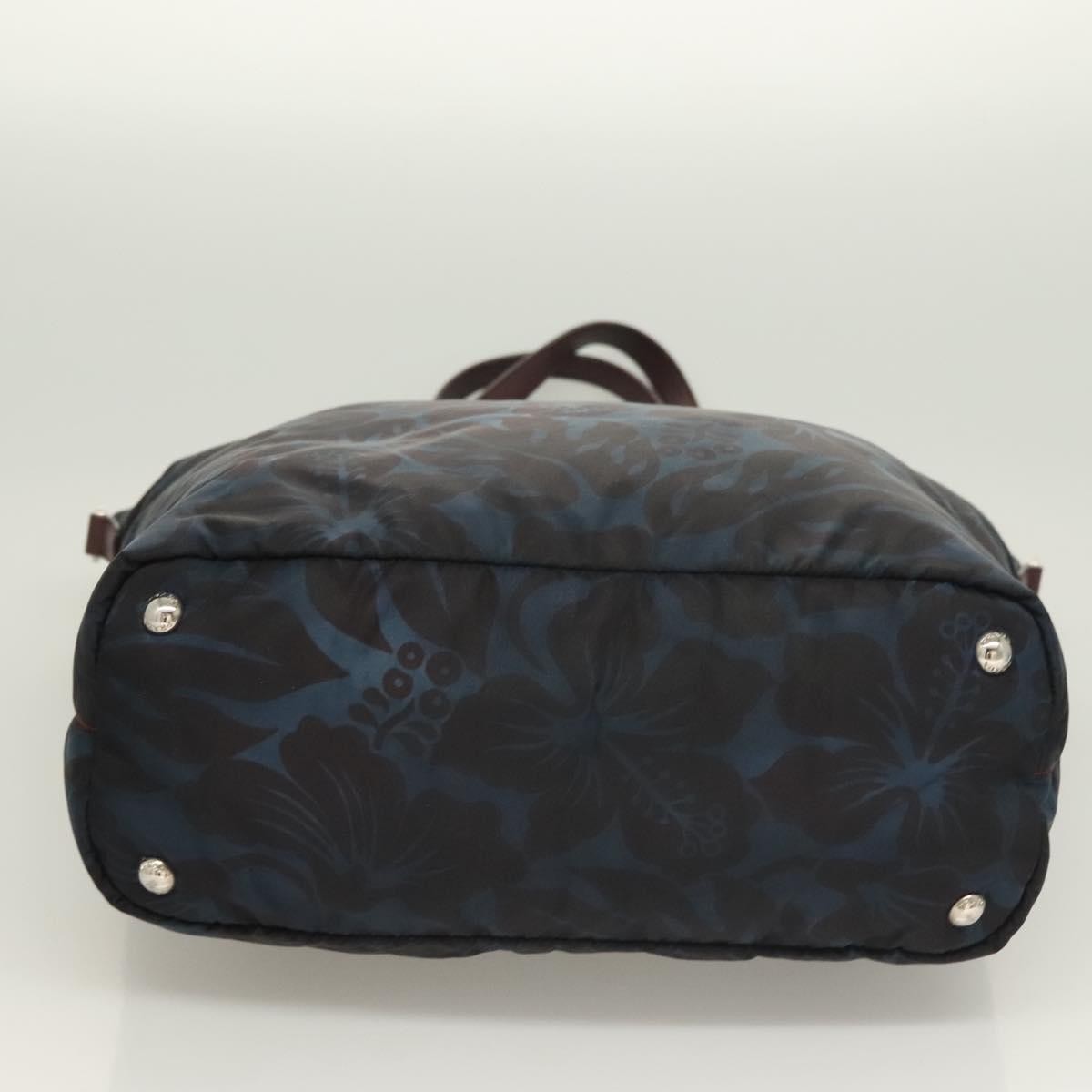 Prada Convertible Tote Printed Tessuto with Saffiano