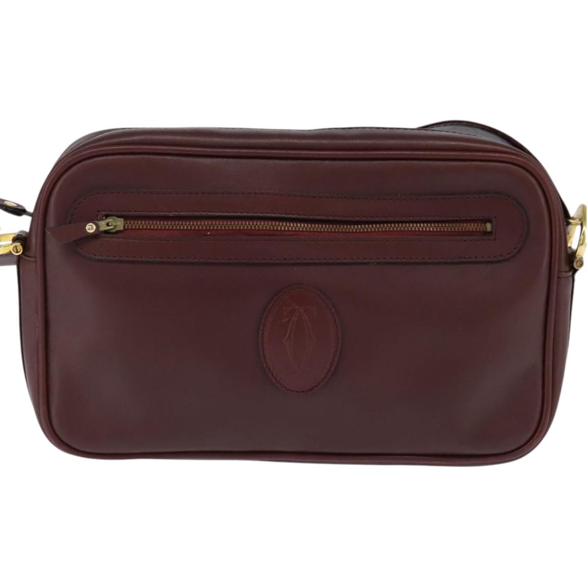 cartier Must de Cartier Shoulder Bag Leather