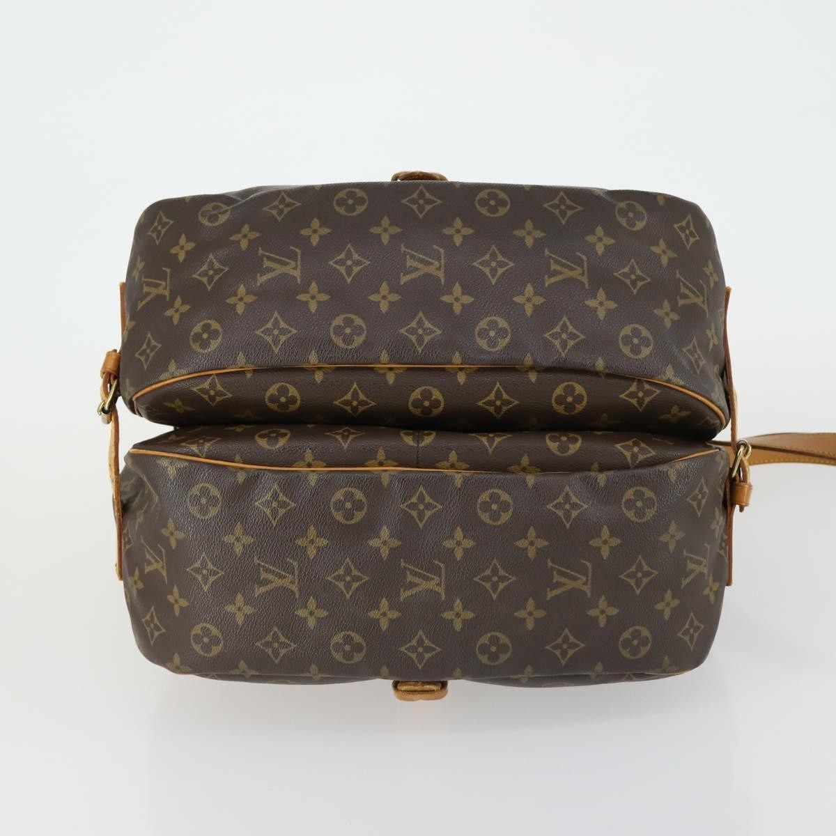 Louis Vuitton Saumur Handbag Monogram Canvas