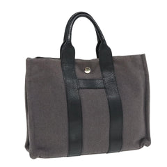 Hermes Sac Harnais Tote Toile and Leather
