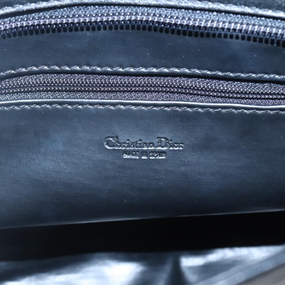 Christian Dior CD Zip Pouch Leather