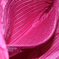 Prada Vela Convertible Tote Tessuto