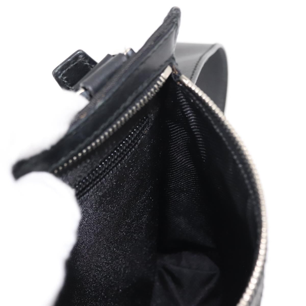 Gucci Vintage Flat Messenger Bag Nylon and Leather