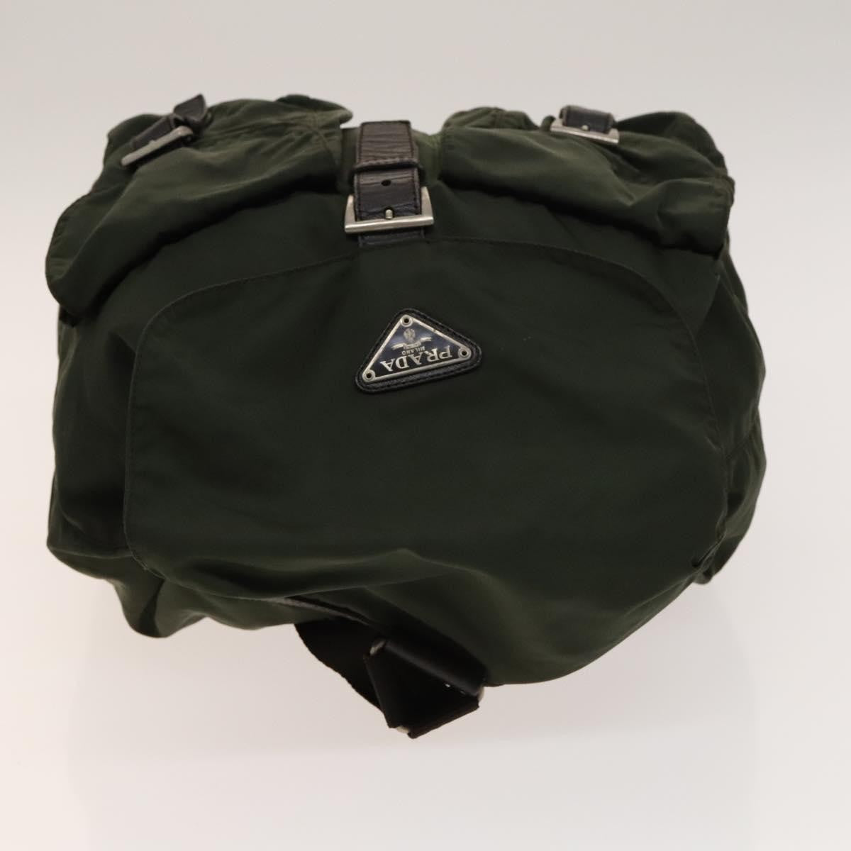 Prada Double Front Pocket Backpack Tessuto