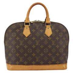 Louis Vuitton Alma Handbag Monogram Canvas