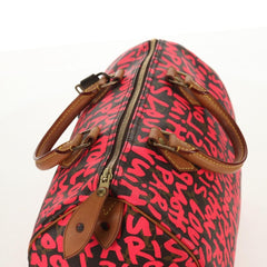 Louis Vuitton Speedy Handbag Limited Edition Monogram Graffiti