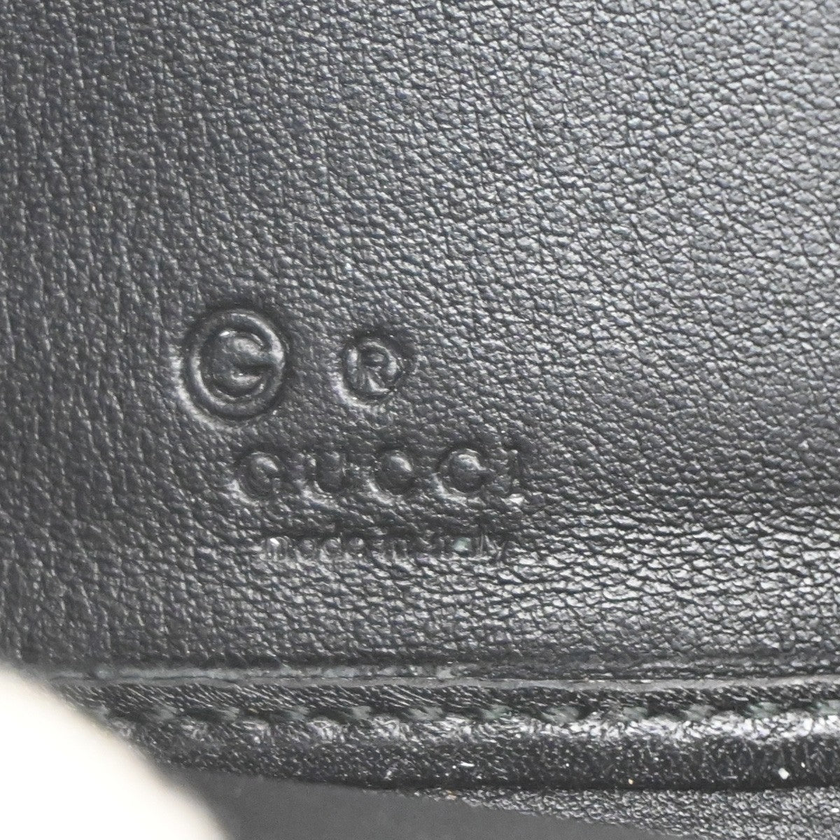 Gucci Signature Zip Around Wallet Guccissima Leather