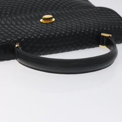 Bally Vintage Handbag Quilted Leather