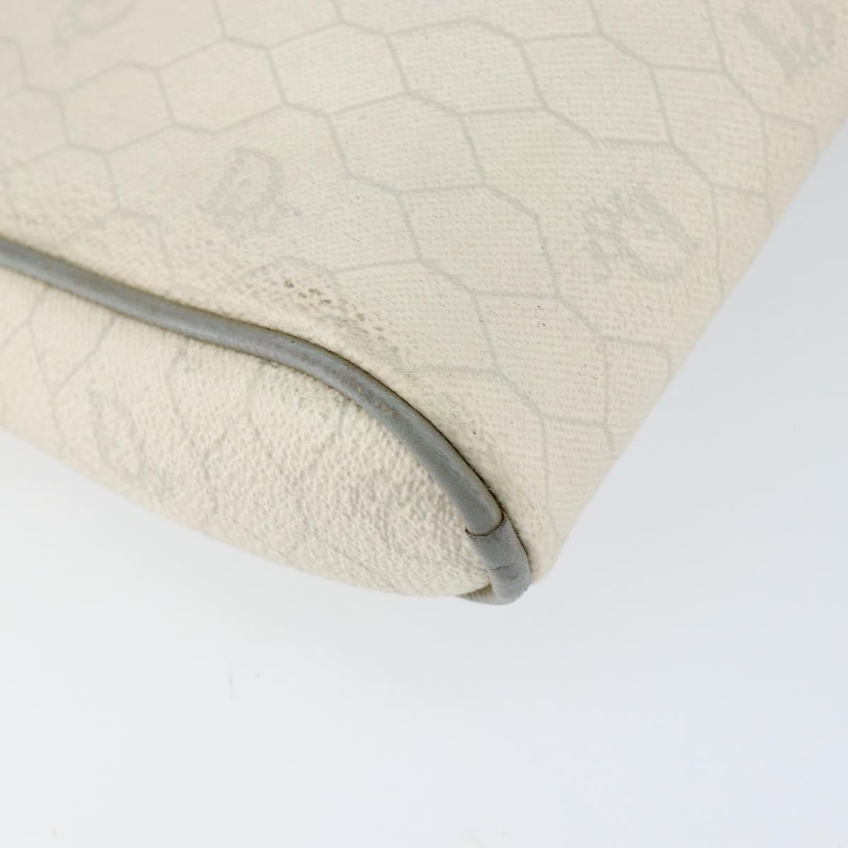 Christian Dior Vintage Honeycomb Shoulder Bag Canvas