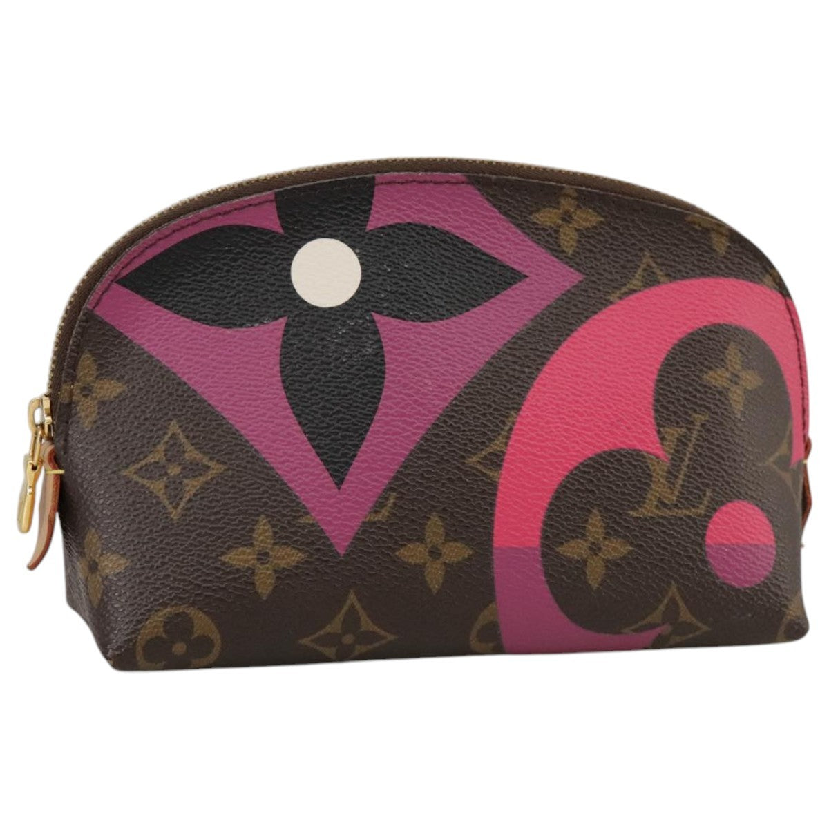 Louis Vuitton Cosmetic Pouch Limited Edition Game On Monogram Canvas