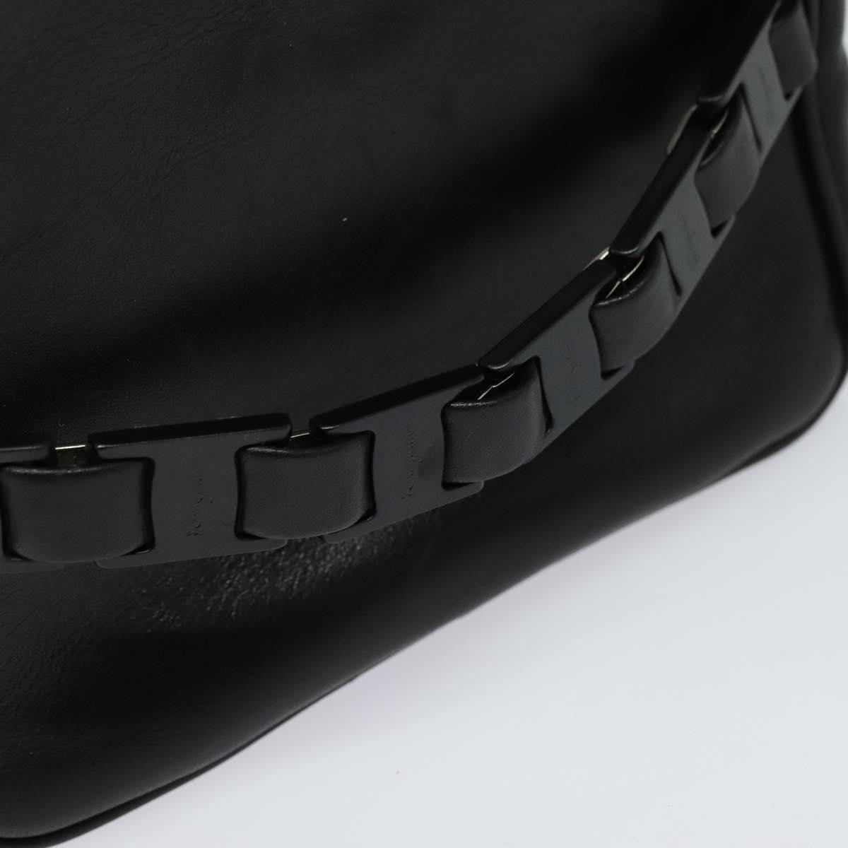 Salvatore Ferragamo Vintage Gancini Pochette Leather