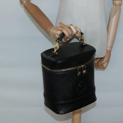 Versace Vanity Hand Bag Leather