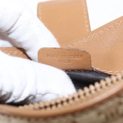 Celine Vintage Macadam Shoulder Bag Canvas