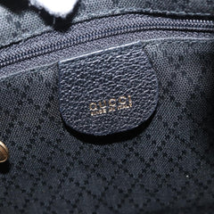 Gucci Vintage Bamboo Backpack Suede