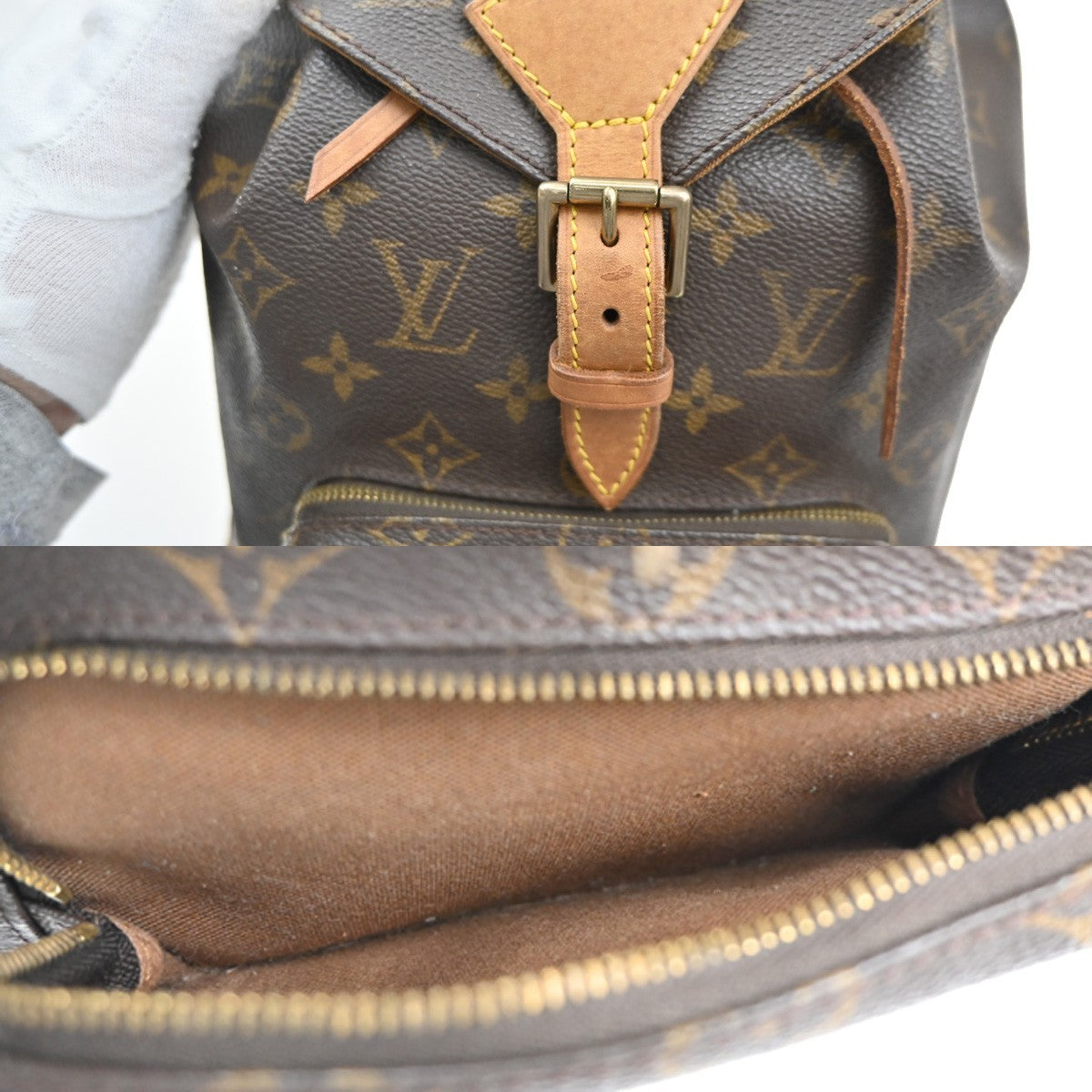 Louis Vuitton Montsouris Backpack Monogram Canvas